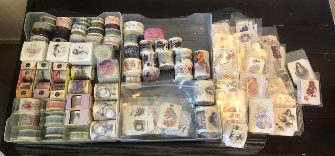 紙モノ コラージュ素材 人物ステッカー 人物マステ 海外マステ まとめ