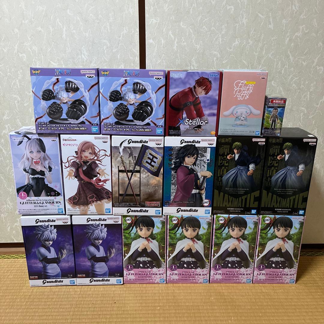 新品未開封】新作 プライズフィギュア まとめ売り17体 - メルカリ