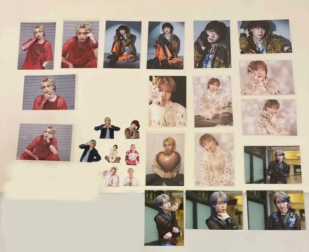 34点セット】龍宮城 冨田侑暉 アクスタ ステッカー トレカ 生写真