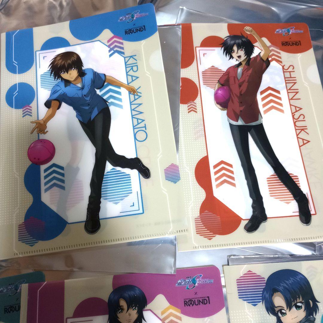 ガンダムSEED FREEDOM ラウンドワン クリアファイル アスラン 特典