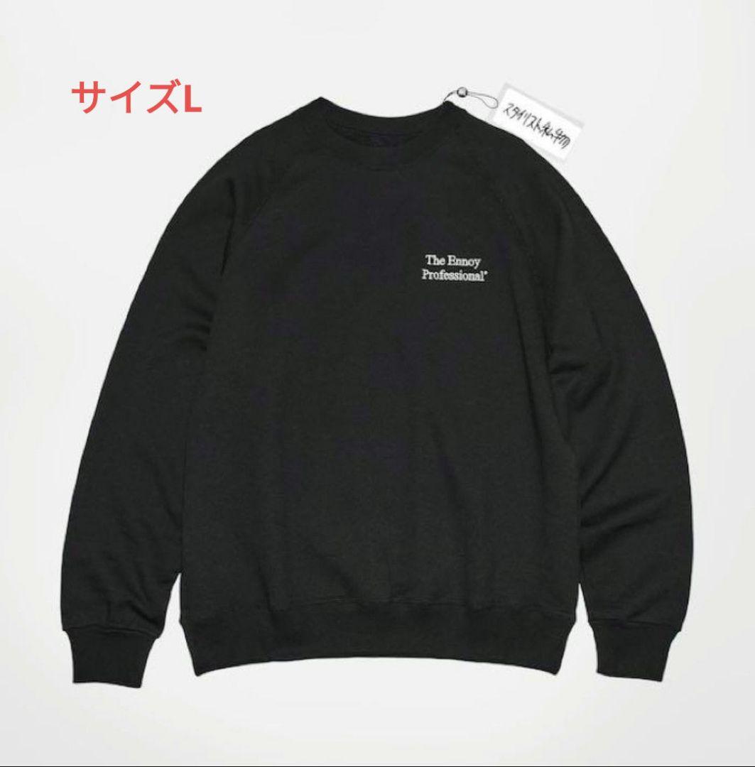 ennoy sweat black XL 白刺繍 2022年
