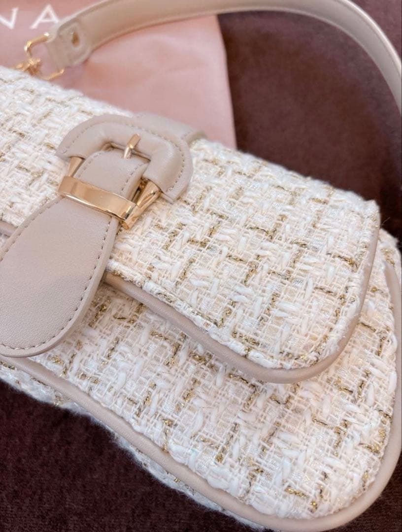 年始限定SALE♡ 【新品】ダイアナ ツイードハンドバッグ