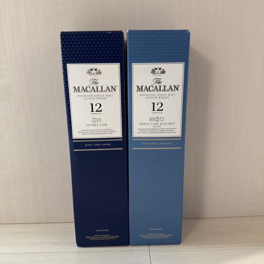 マッカラン 12年 ダブルカスク トリプルカスク 2本セット マッカラン 12年 ダブルカスク・トリプルカスク2本セット Amazon.co.jp
