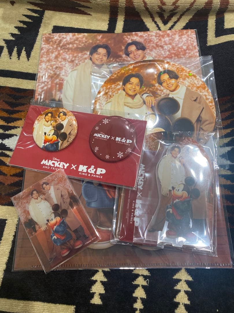 Mickey & Friends × King & Prince 5点セット