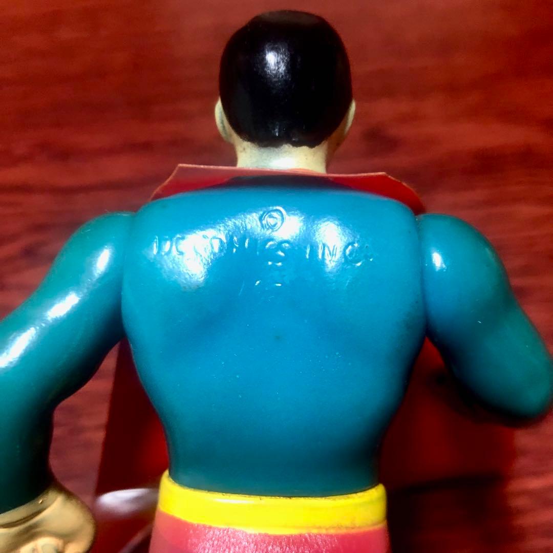 レア スーパーマン ミニソフビ フィギュア DCコミックス 1979年製