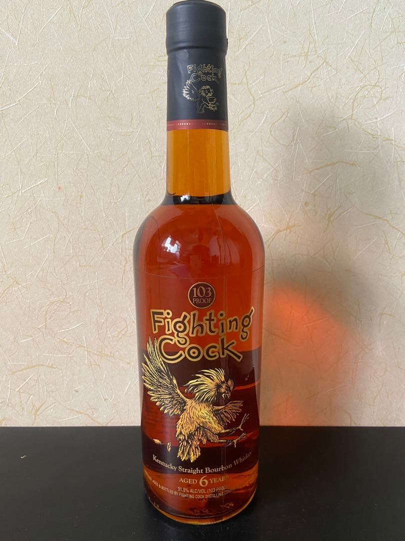 ファイティングコックAGED 6 YEARS 古酒 バーボン - メルカリ