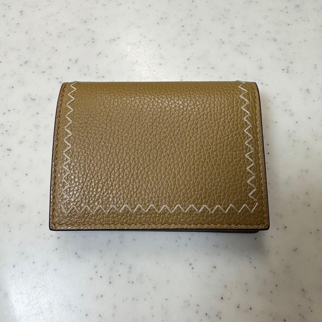 MARNI キャメル ブラウン 二つ折りウォレット マルニ 財布