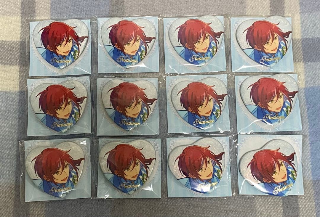 あんスタ 中国 3周年 限定 誓約 ハート 缶バッジ 逆先夏目