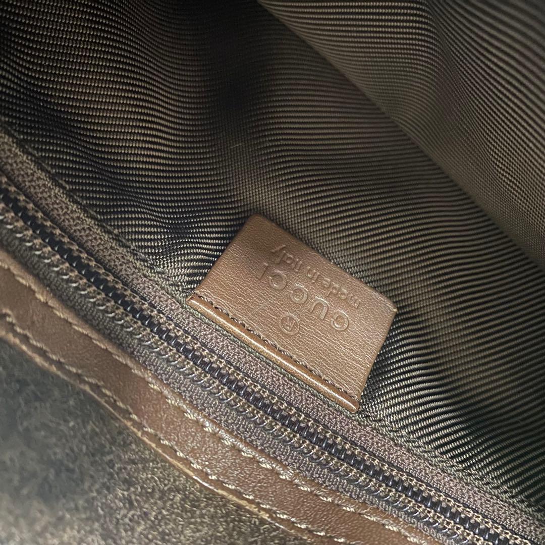 GUCCI グッチ ショルダーバッグ GG柄 ブラウン