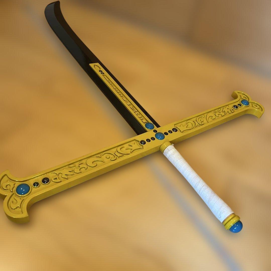 【◇◆ワンピース 鷹の目のミホーク 黒刀夜 コスプレ模倣刀◆◇】