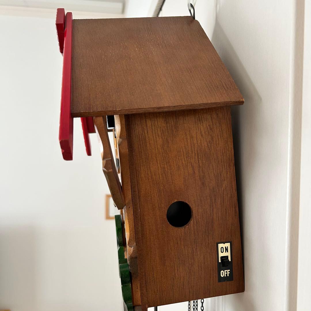 シチズン　リズム時計　鳩時計　4MJ224-B アンティーク　レトロ