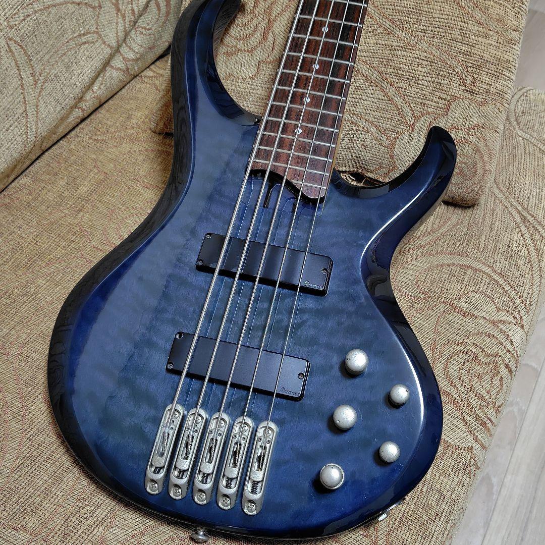 Ibanez BTB-405QM キルトトップ アクティブ 5 弦 ベース Ibanez BTB