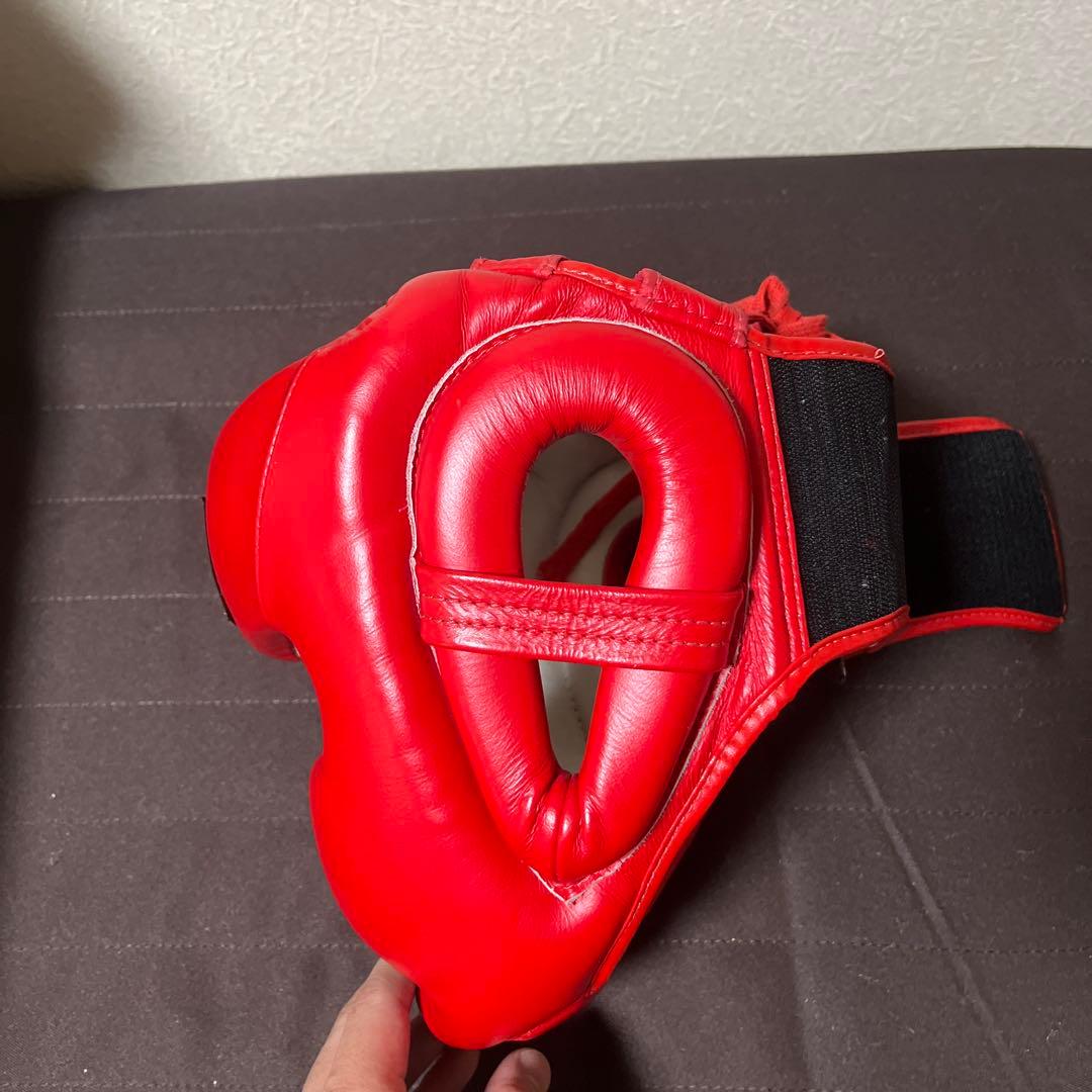 TWINS SPECIAL ヘッドギア 赤 Mサイズ