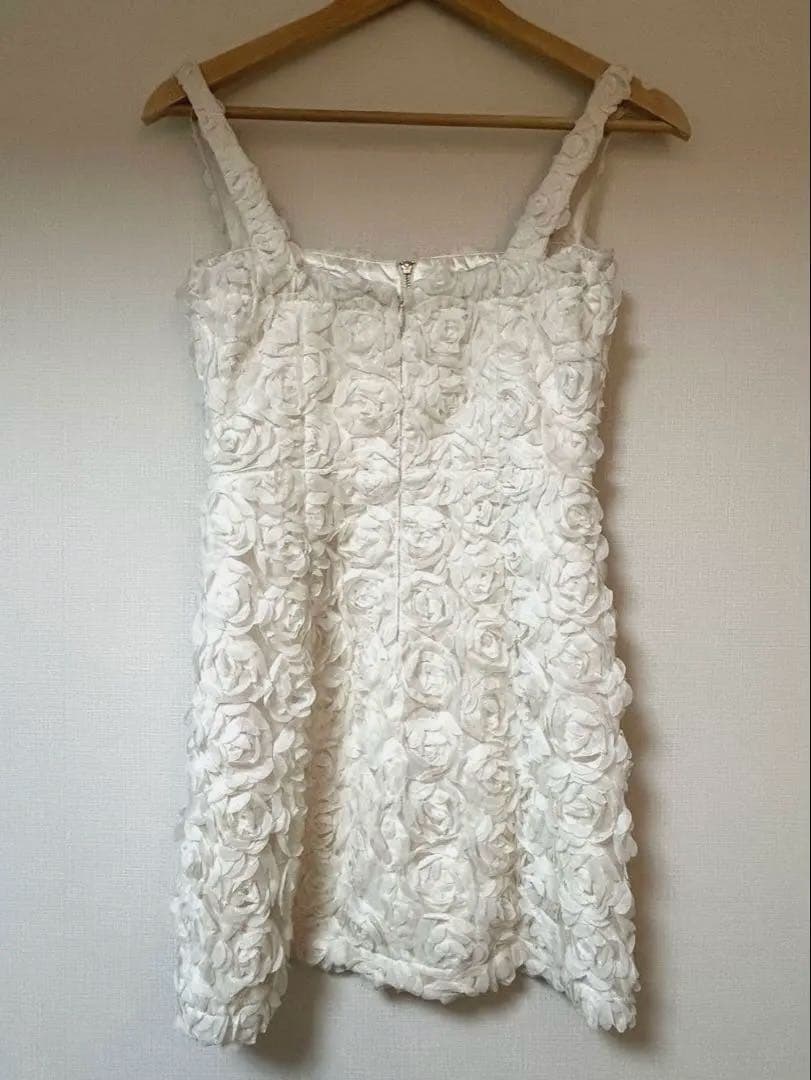 ROBE de FLEURS ローズレースドレス