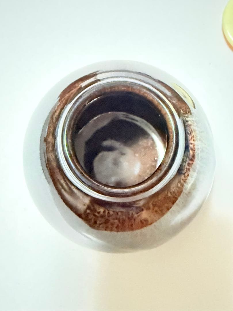 唐物 茄子茶入 茶器 茶入 陶器 茶道具 仕覆付 龍村美術織物製、文