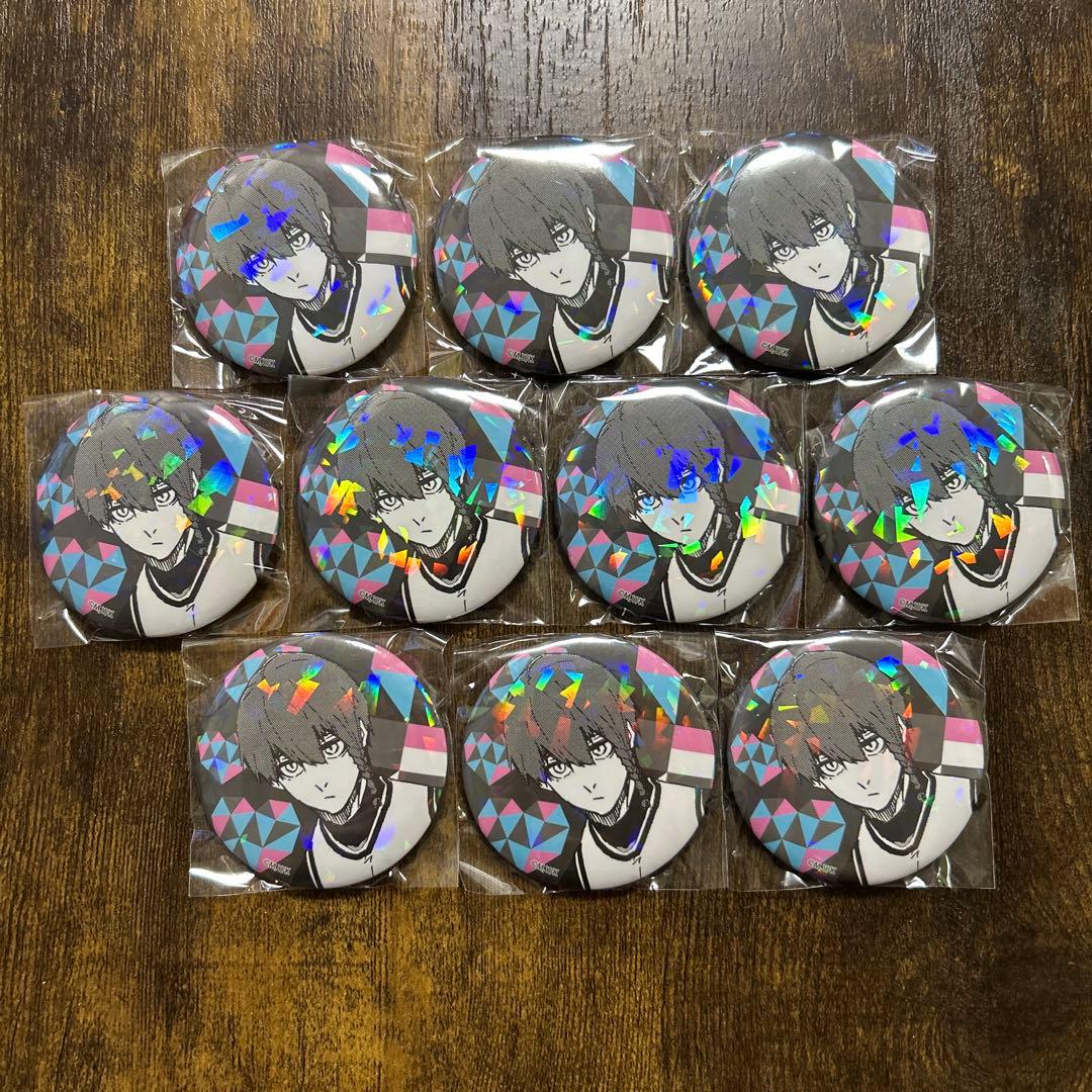 ブルーロック 黒名蘭世 ホログラム缶バッジ マズル 中国再販