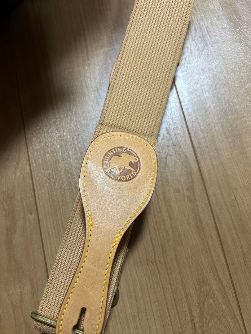 訳あり！！HUNTING WORLD グリーン ビジネスバッグ SPORTING