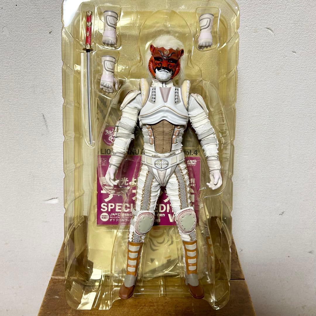 メディコムトイ RAH ライオン丸G シシトラ タイガージョー DVD付 特装版
