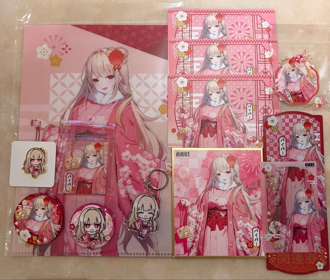 NIKKE GEO限定　パイパー グッズセット