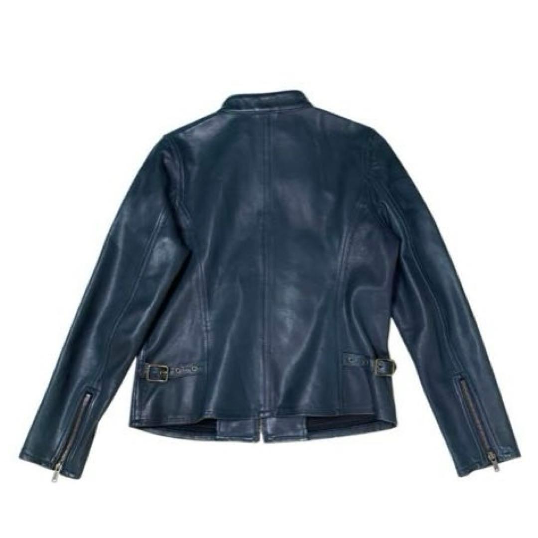 ヒステリックグラマー レザー ジャケット シングル ライダース 山羊革