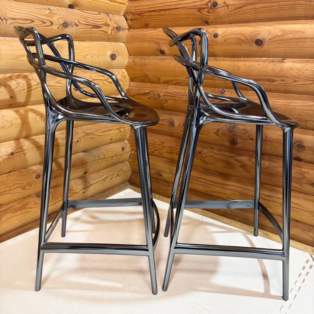 【美品】Kartell カルテル MASTERS STOOL 65 マスターズ