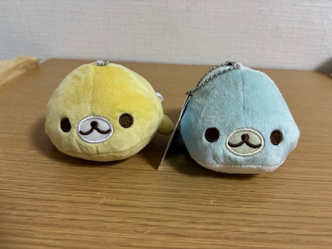 まめゴマ ボールチェーン付き ぬいぐるみ　サンエックス　4点　#1