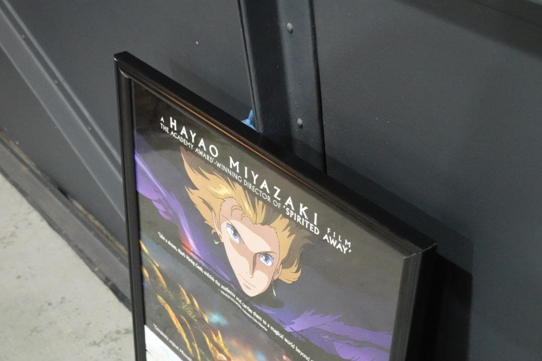▼映画ポスター▲　ハウルの動く城　宮崎駿　US版　アニメポスター・希少