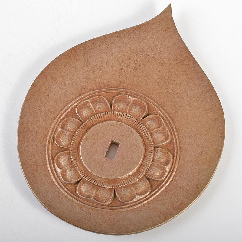 文化勲章受章　彫塑家　澤田政廣作　ブロンズ　聖観音菩薩像　F　R7123B