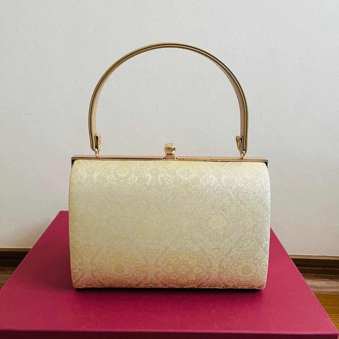 【美品】礼装用草履バッグ　結婚式　黒留袖 フォーマル　M.Lサイズ