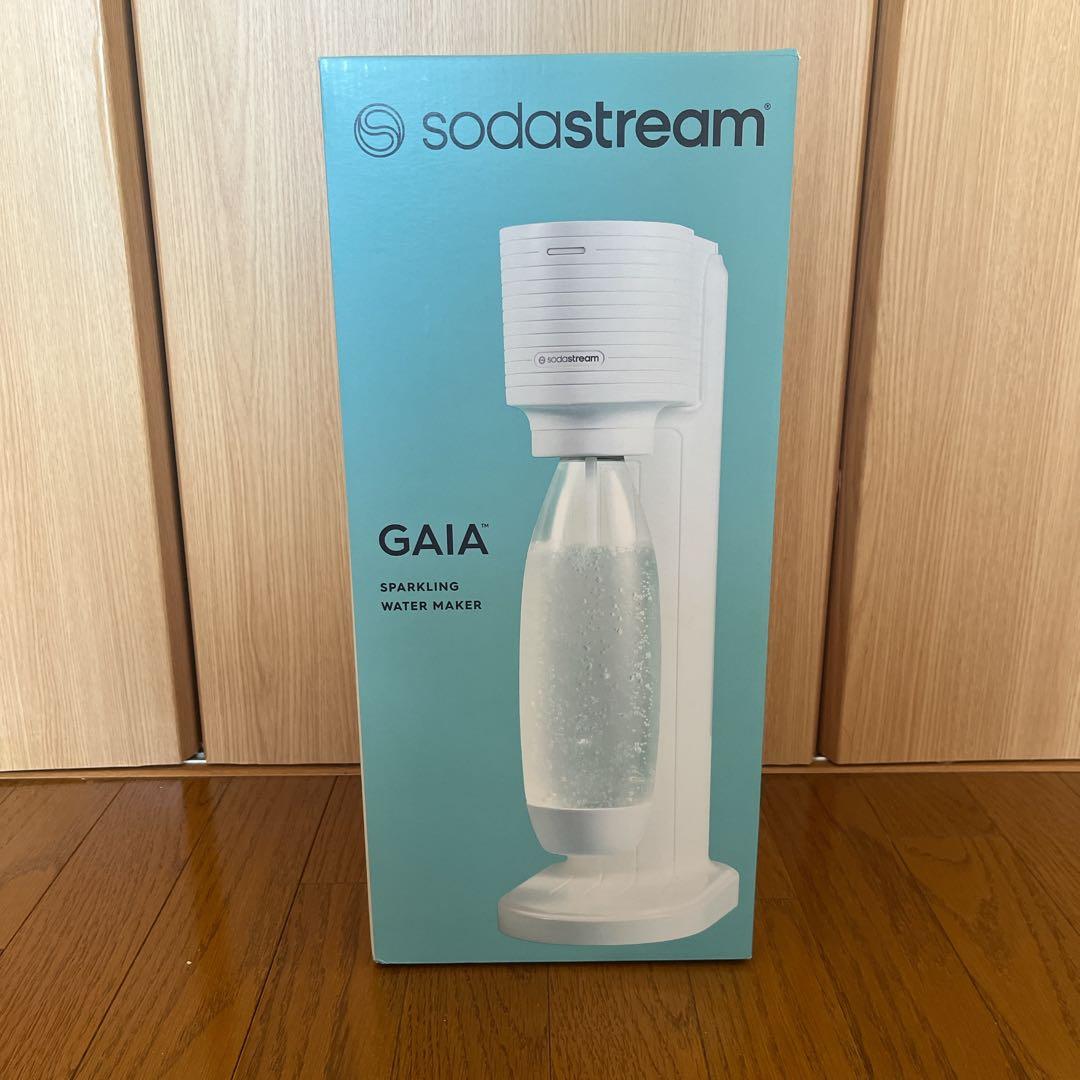 ソーダストリーム sodastream GAIA ホワイト 炭酸水メーカー