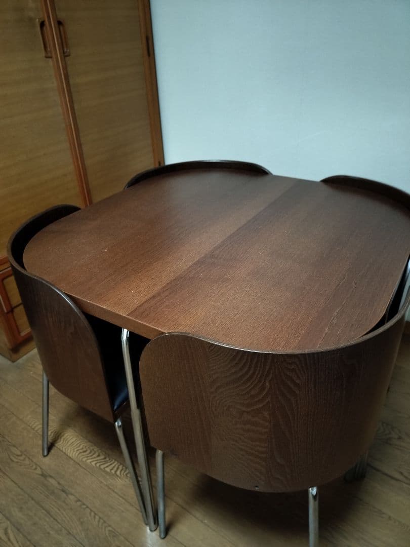 IKEA FUSION  4人掛け ダイニングテーブルセット