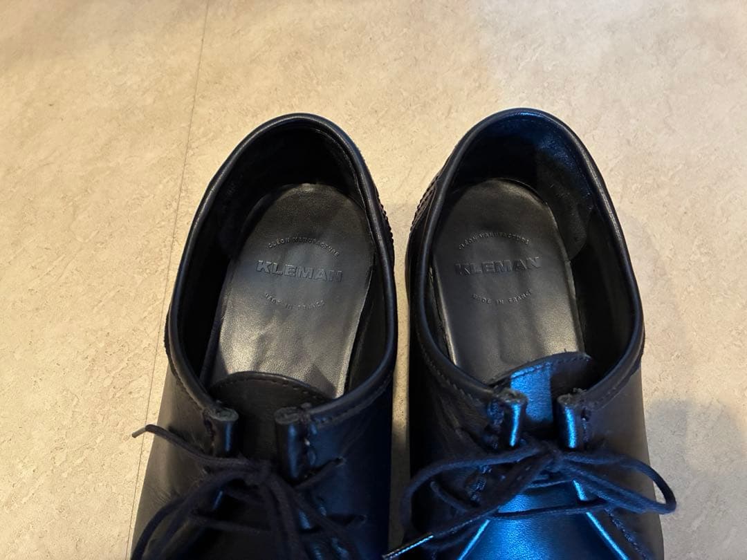 KLEMAN PADRE パドレ　ブラック　黒 42 チロリアンシューズ