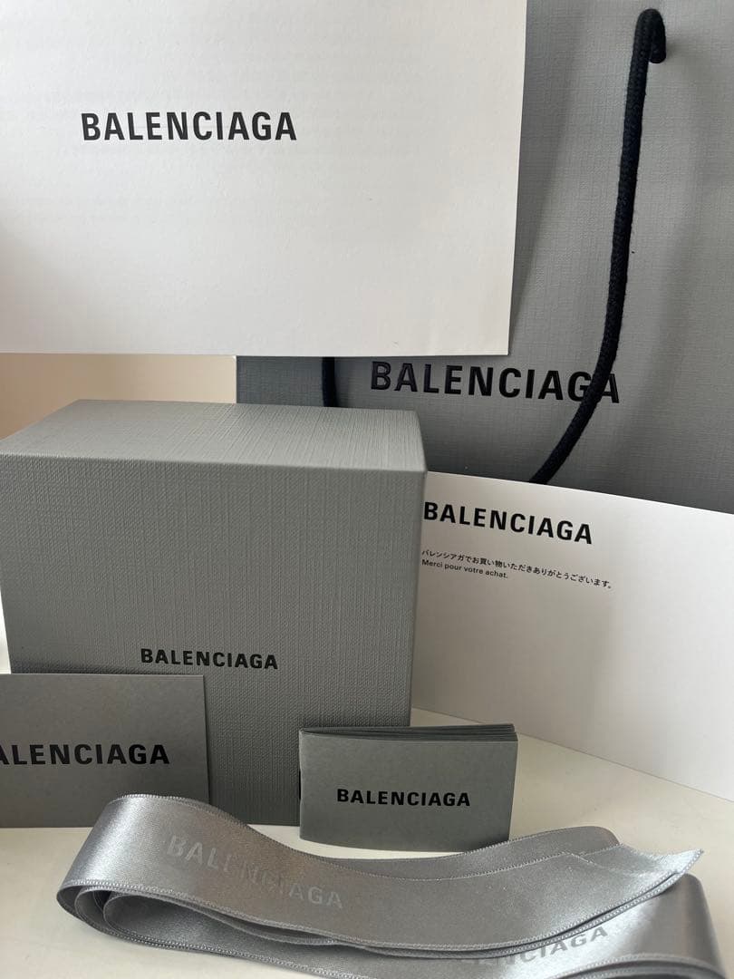 【超美品】BALENCIAGA シルバーブレスレット
