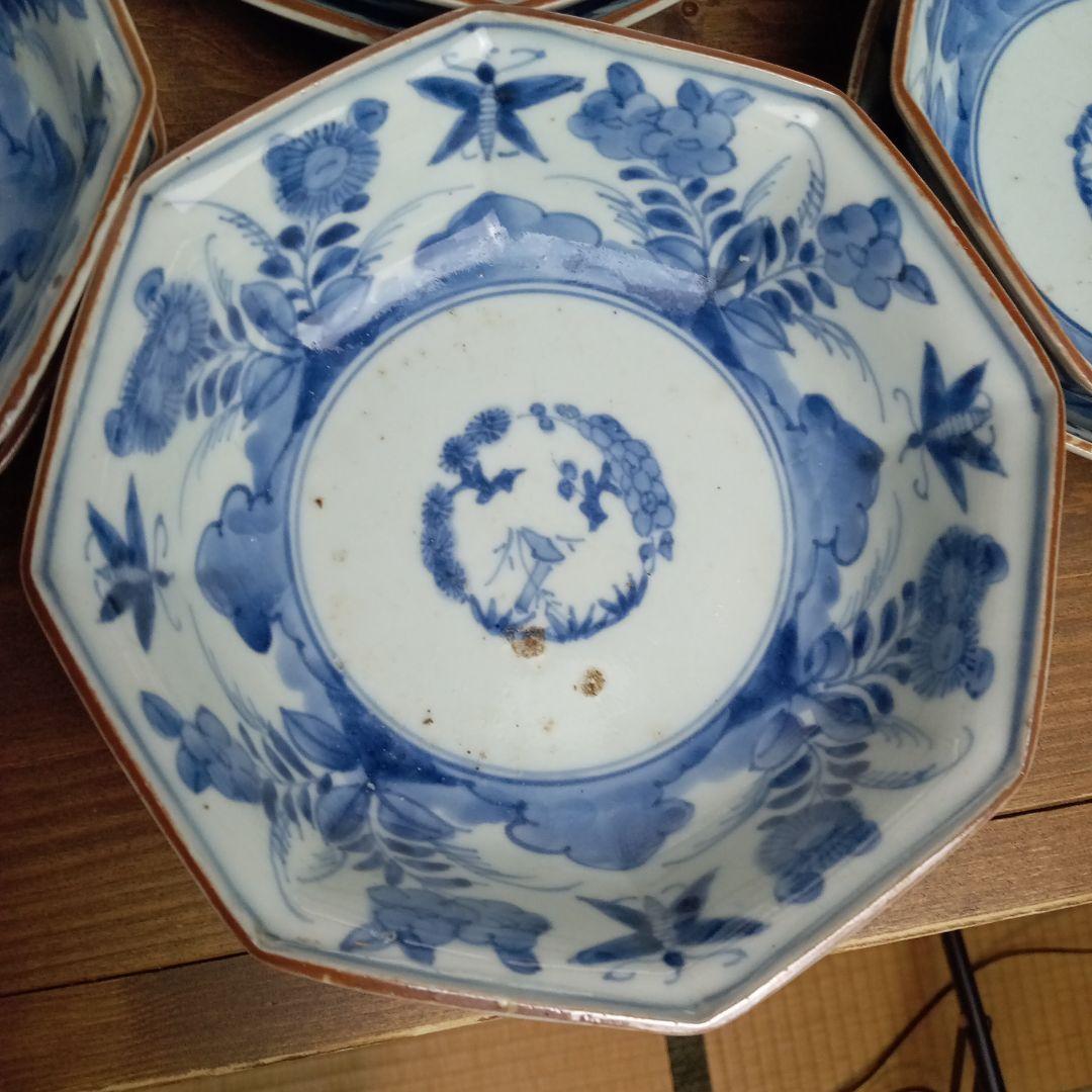 明治伊万里 真酢皿18枚 E−666