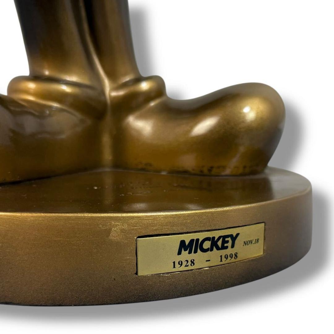 希少品】Disney ミッキー ブロンズ像 3000体限定 約1998年