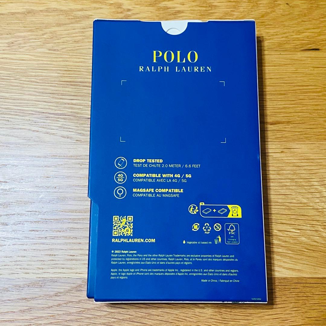 Polo Ralph Lauren iPhone13/14用クリアケース Polo iPhone13/14用