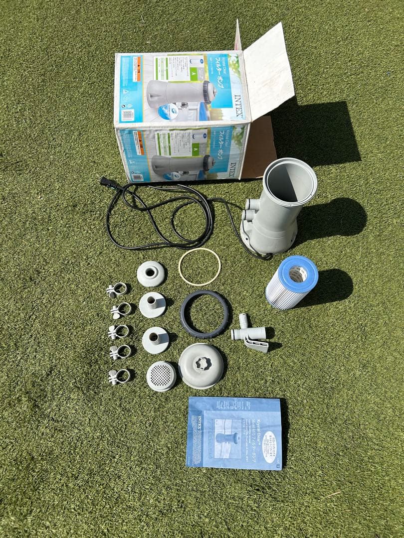 インテックス　プール用循環ポンプ インテックス ポンプ INTEX フィルターポンプ プール専用循環ポンプ