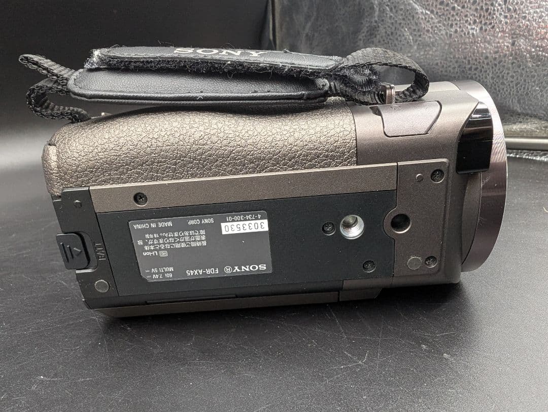 【美品・動作良好】SONY FDR-AX45 ビデオカメラ 本体 4K