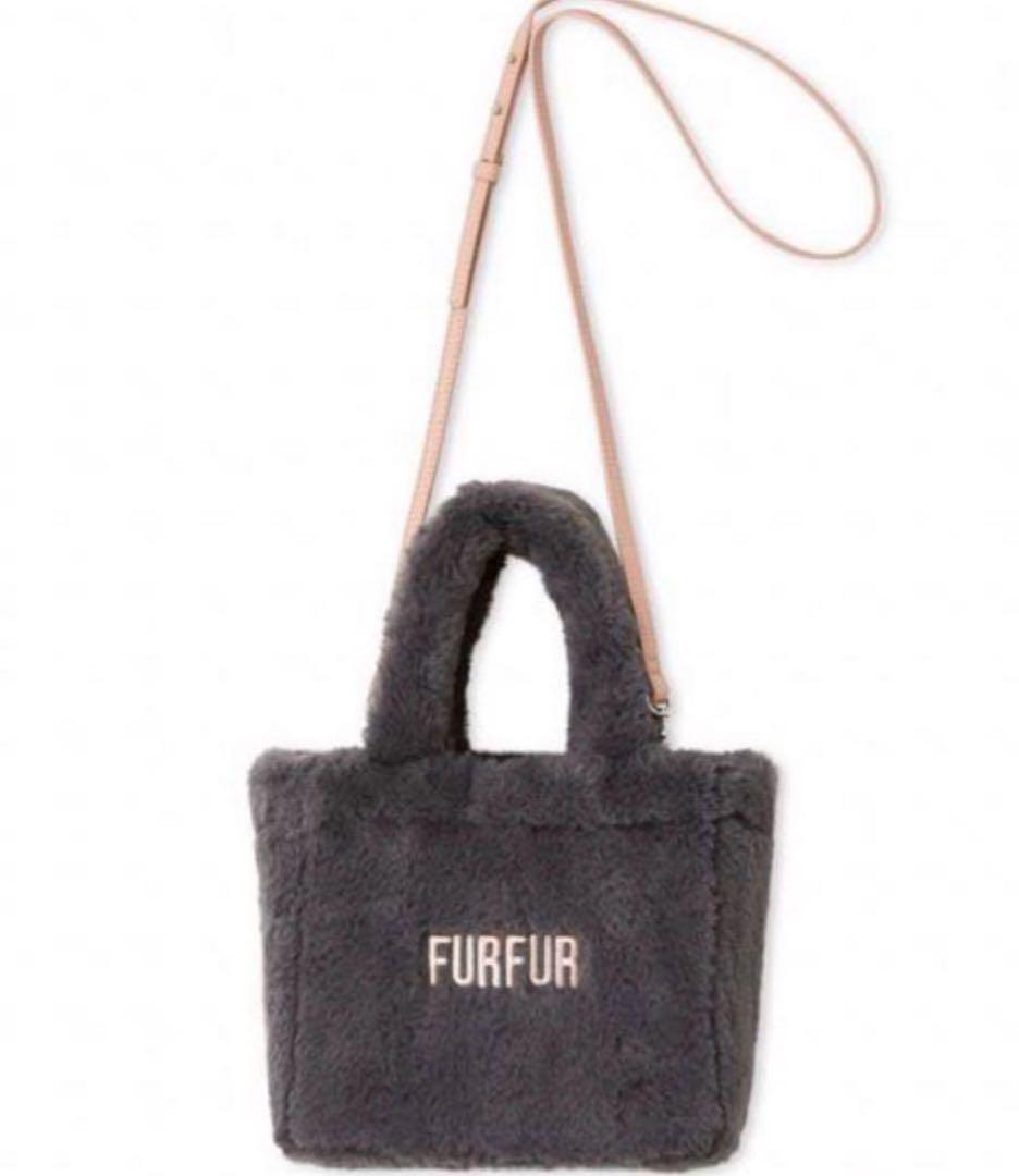 FURFUR エコファートートバッグ グレー