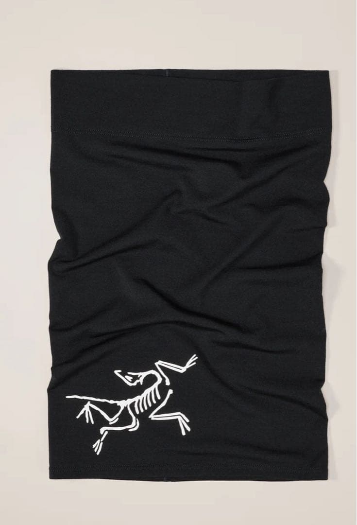 ARC’TERYX アークテリクス　サトロメリノ　ネックゲイター　黒　新品 ARC'TERYX(アークテリクス) Satoro Merino Neck Gaiter(サトロ メリノ