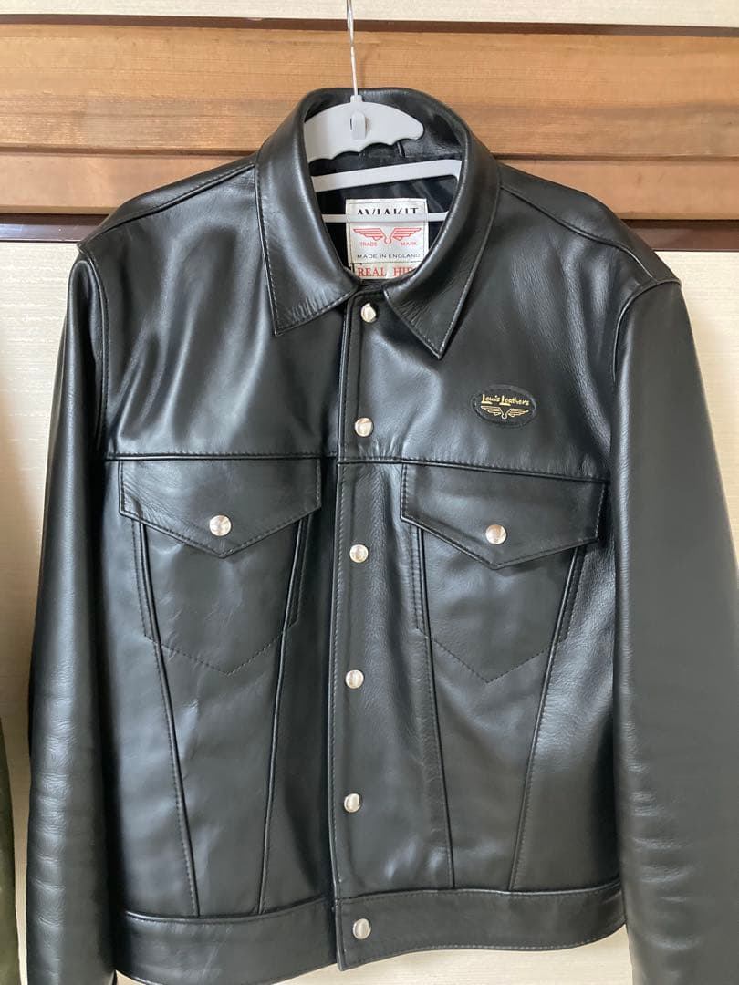 ヒロシ様専用 Lewis Leathers ウエスタンジャケット - メルカリ