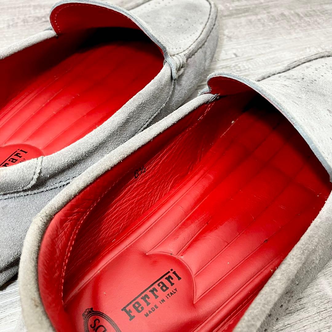 412【希少】TOD’S × Ferrari ドライビングシューズ 6 1/2