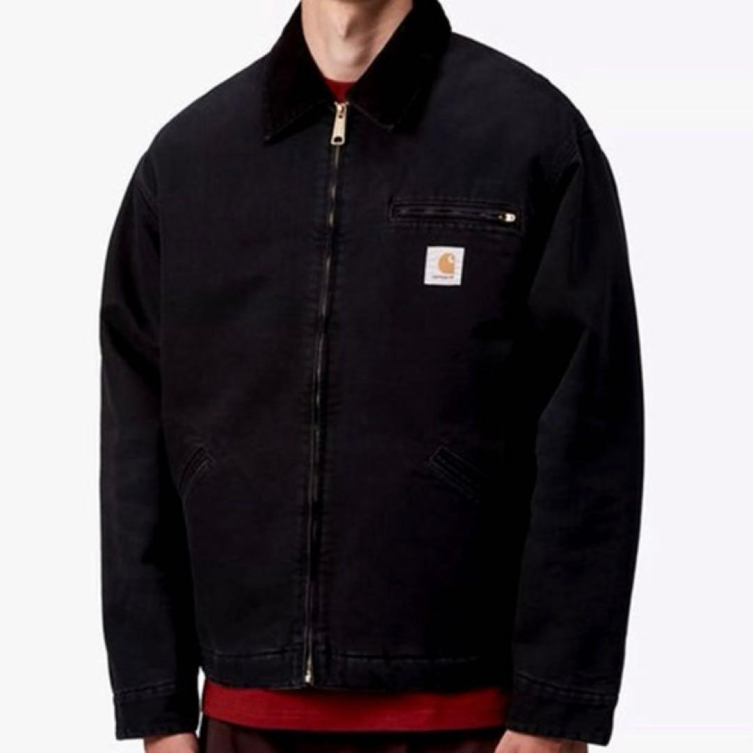 Carhartt WIP OG DETROIT JACKET ブラックS