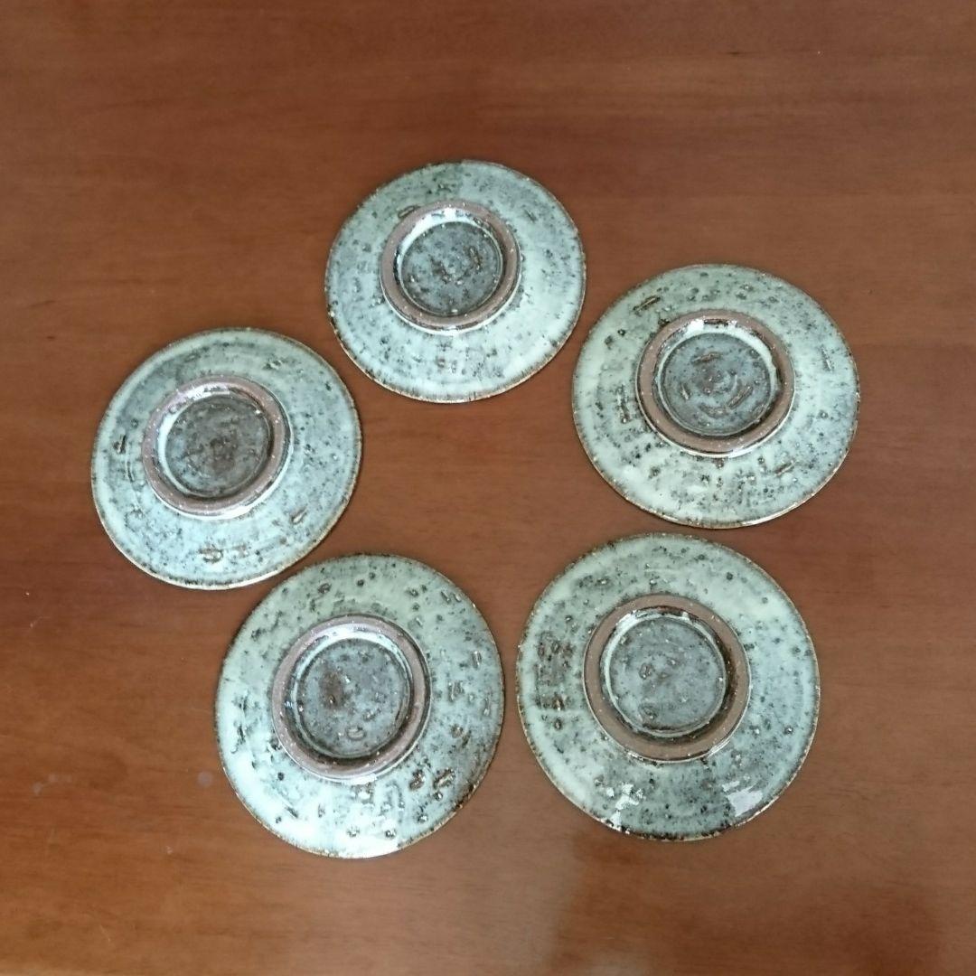 新品皿５枚セット 釣窯組皿 たち吉