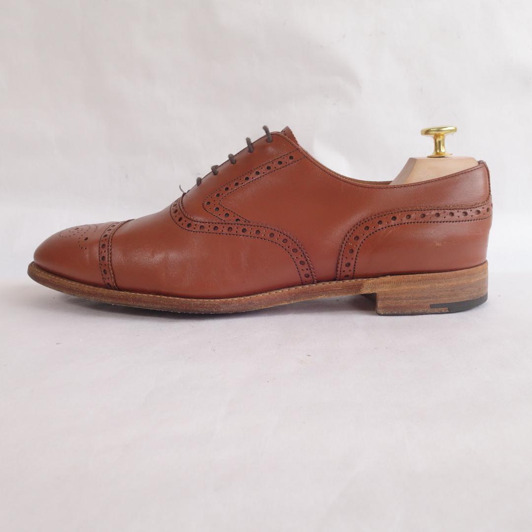 ☆送料無料☆美品☆チーニー茶靴 28cm 幅広☆イギリス製