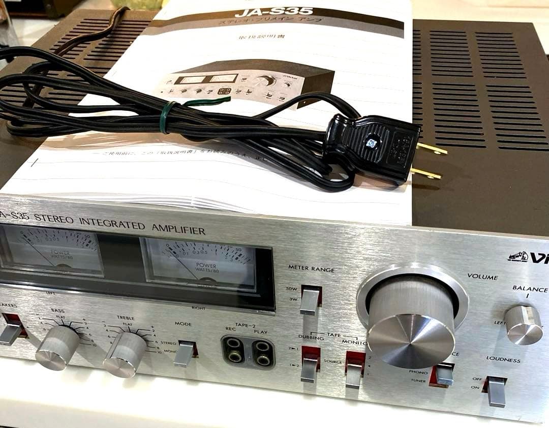 Victor プリメインア JA-S35 ビクター 動作品 - メルカリ