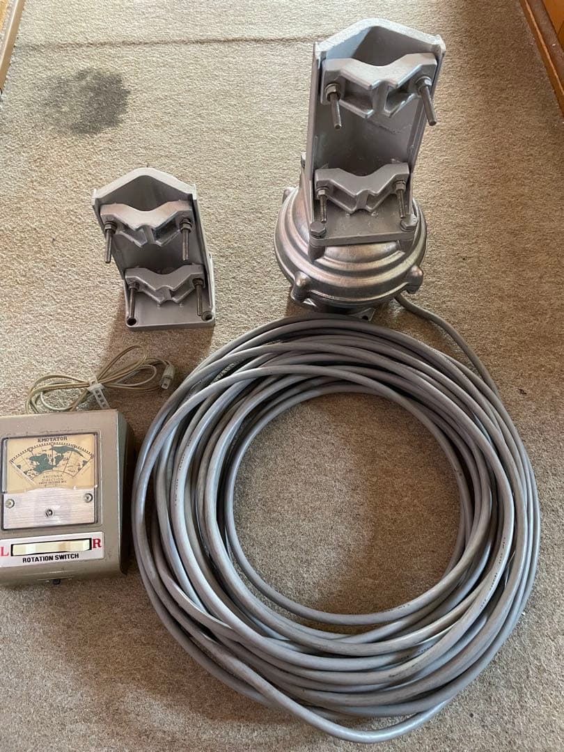 良品整備済 ローテーター エモテータ 102LB マストクランプ等セット一式 良品整備済 ローテーター エモテータ 102LB マストクランプ等セット一式