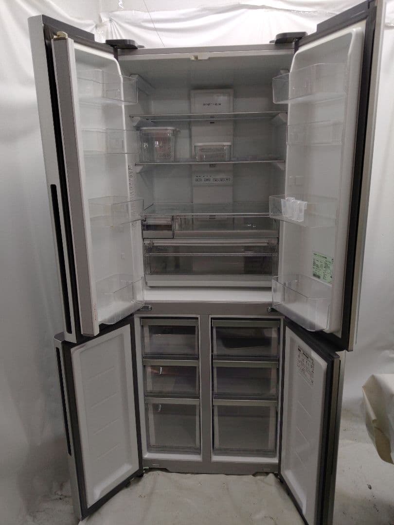 AQUA 420L　2022年製ノンフロン冷凍冷蔵庫　AQR-TZ42M（S）形