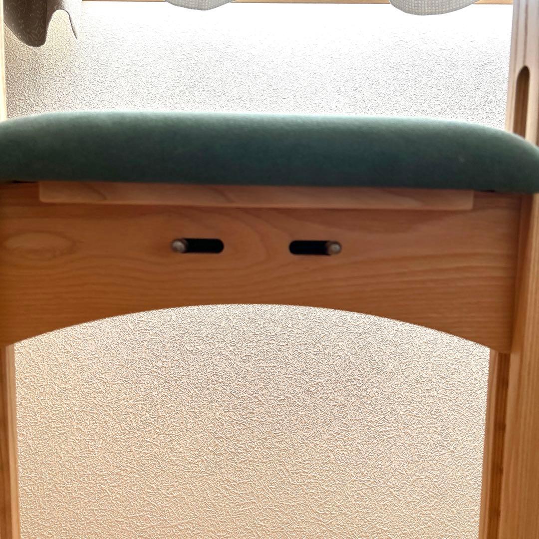 匠工芸　パロットチェア　PARROT CHAIR スエード×グリーン