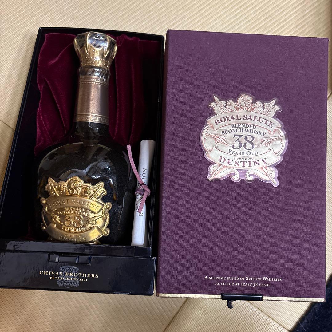  SALUTE 38年 スコッチウイスキー SALUTE 38年 スコッチウイスキー SALUTE ロイヤルサルート ウイスキー